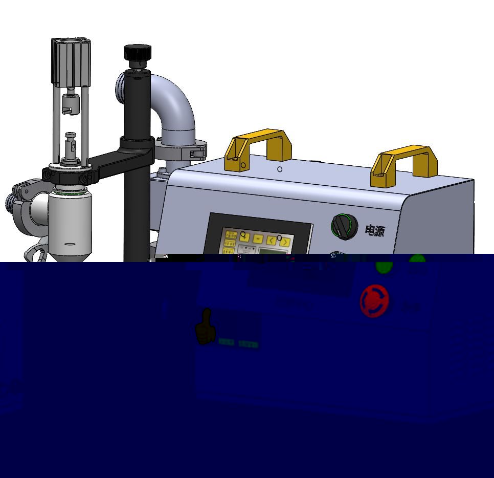 반자동 기어 펌프 채우기