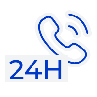 24 / 7 고객 지원